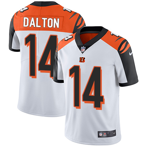 2019 men Cincinnati Bengals #14 Dalton white Nike Vapor Untouchable Limited NFL Jersey